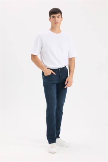 بنطلون جينز سيرجيو قصة عادية برجل عادي وخصر عادي