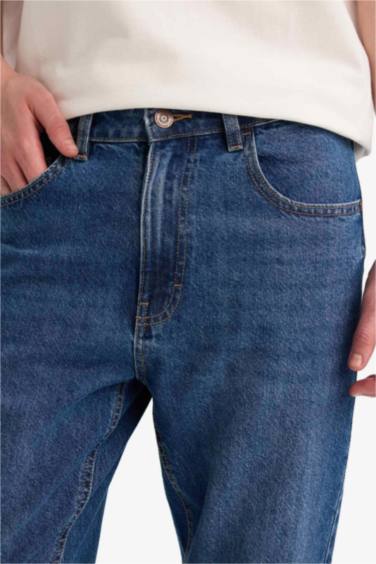 سروال جينز 90’S سليم فيت بساق ضيق