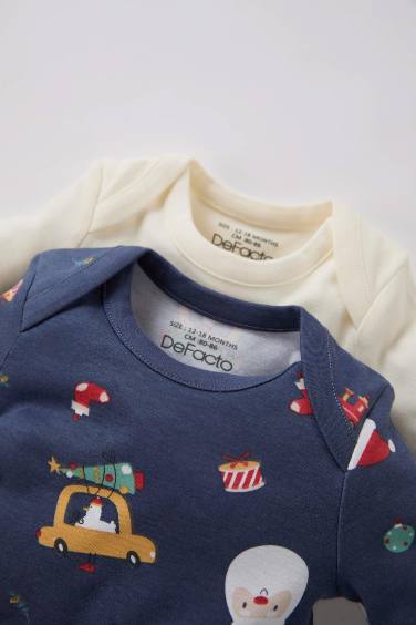 Baby Boy 2 piece Long Sleeve Long Sleeve Snap Body