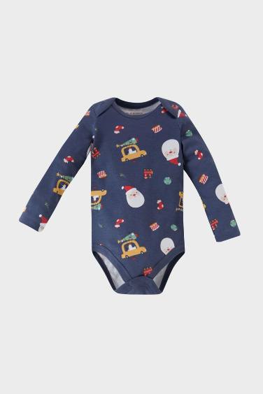 Baby Boy 2 piece Long Sleeve Long Sleeve Snap Body