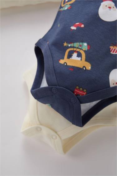 Baby Boy 2 piece Long Sleeve Long Sleeve Snap Body