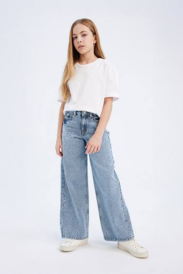 Girl Wide Leg Jeans