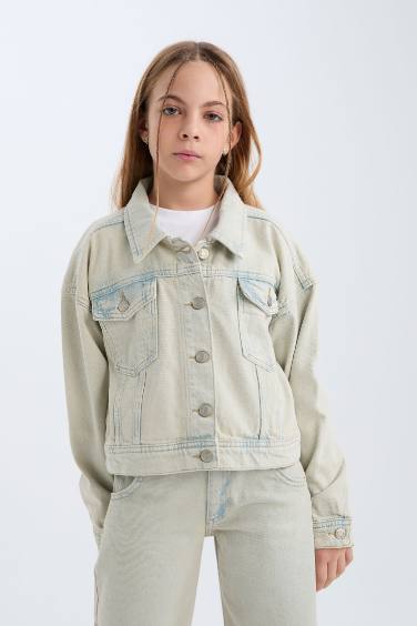 Jacket en jean pour fille