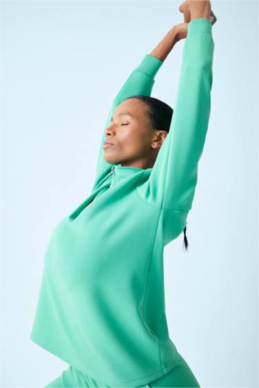 үлкен пішім жартылай найзағай Свитер