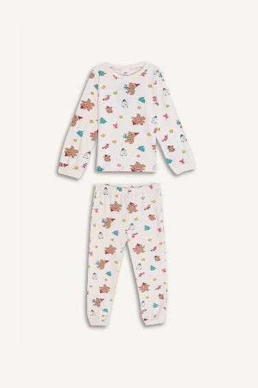 Pyjama de Noël pour bébé garçon à manches longues et pantalon long