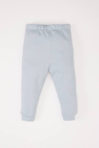 Kız Bebek Pijama Takımı Unicorn Baskılı Uzun Kollu Üst Beli Lastikli Uzun Alt