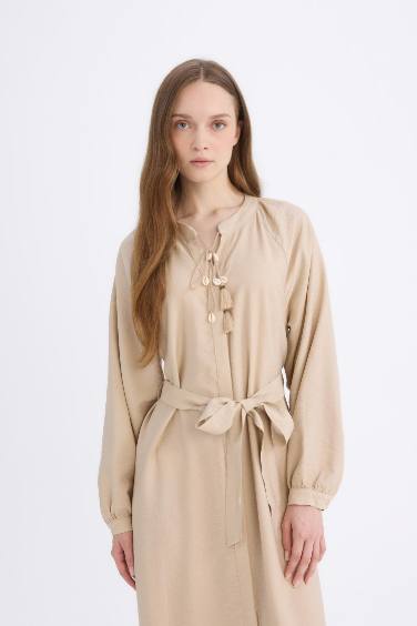 Relax Fit Raglan Sleeves Dress