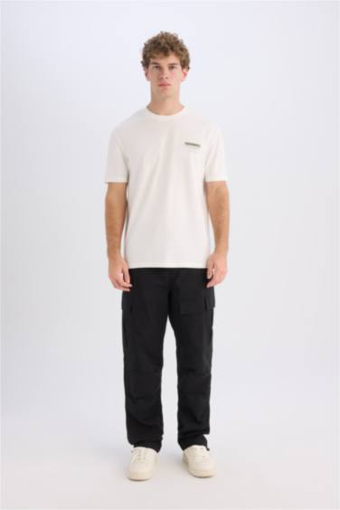 تيشيرت تقيل قصة عادية بياخة مستديرة