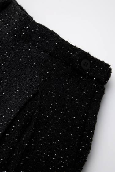 Ensemble 2 pièces Jupe-short en tweed et collants pour bébé fille