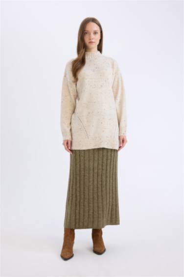 Relax Fit Half Turtleneck Tunic