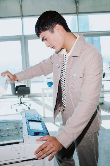 Slim Fit Polo Neck Zippered Jacket