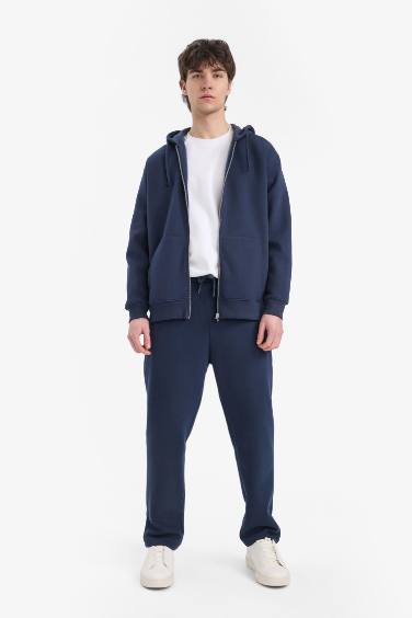 Regular Fit Fleto Pocket Straight Leg Thick Sweatpants