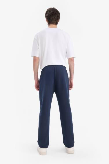 Regular Fit Fleto Pocket Straight Leg Thick Sweatpants