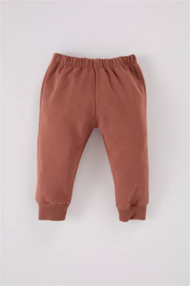 Ensemble Sweatshirt à col rond imprimé voiture et Jogging pour bébé garçon