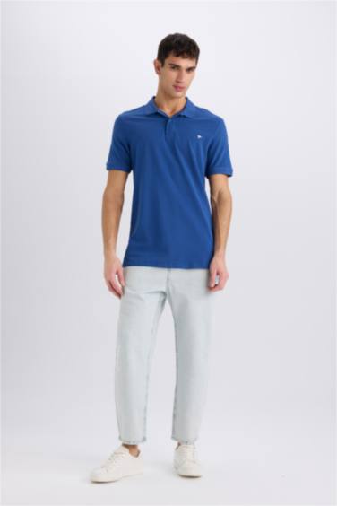 Slim Fit Short Sleeve Polo T-Shirt