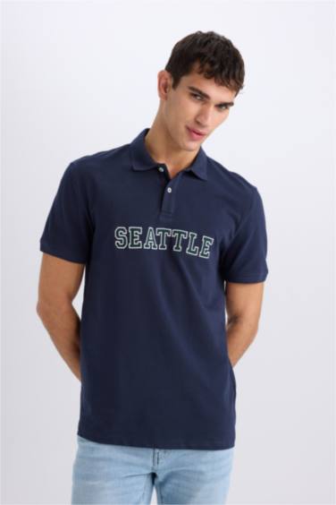 Regular Fit Polo Collar Polo T-Shirt