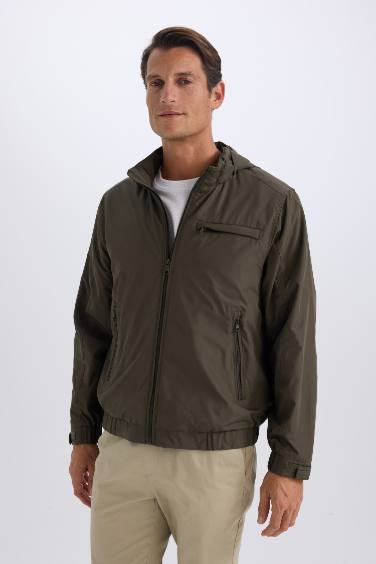 Water Repellent Regular Fit Cotton Lined Puffer Jacket