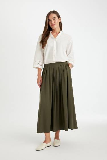 A Cut Basic Belmando Maxi Skirt