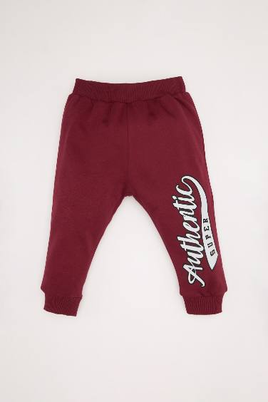 Baby Boy Hooded Printed Sweatshirt Sweatpants 2 Piece Set