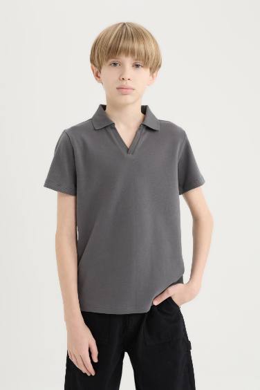 Boy Regular Fit Short Sleeve Polo Shirt