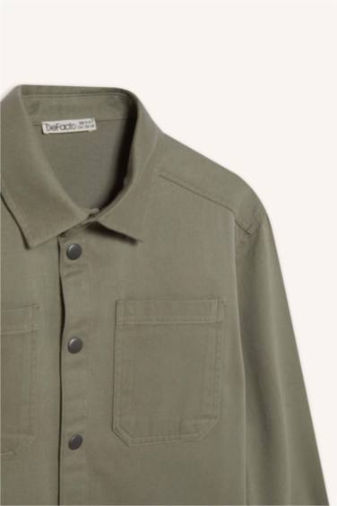 قميص بولو اولادي كم طويل اوفر سايز