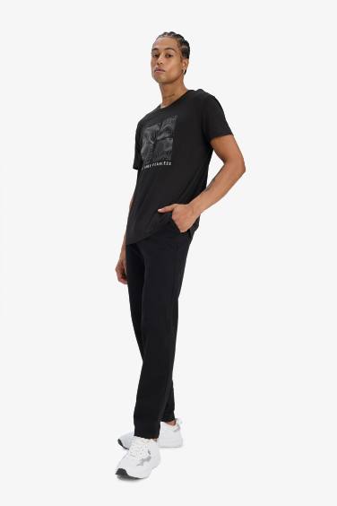 DeFactoFit Slim Fit Dar Kesim Çift Cepli Standart Paça Esnek Multifonksiyonel Sporcu Jogger