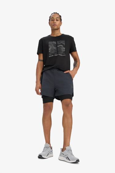 DeFactoFit Slim Fit Sports Woven Shorts