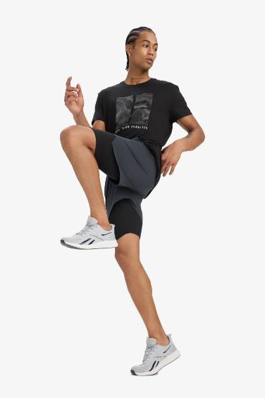 DeFactoFit Slim Fit Sports Woven Shorts