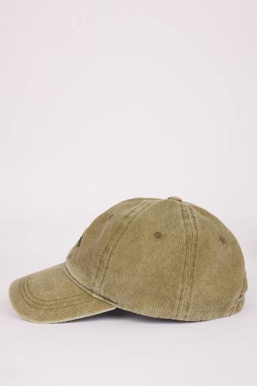 Unisex Label Printed Denim Baseball Basketball Cap