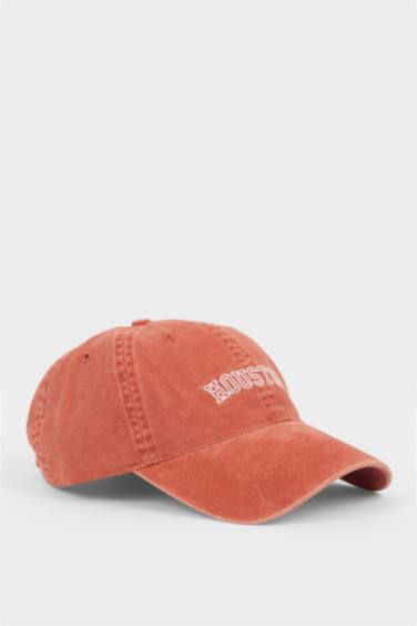 Erkek Etiket Baskılı Jean Beyzbol Basketbol Şapkası - Görsel 2