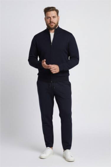 Regular Fit Beli Bağcıklı Cepli Düz Paça Kalın Eşofman Altı