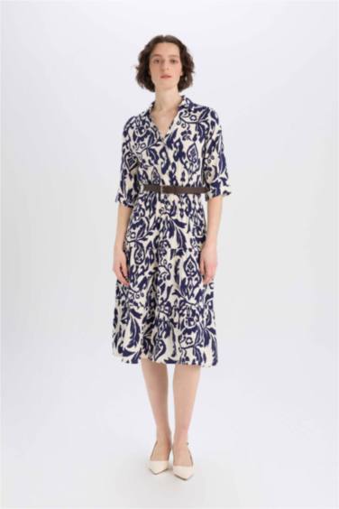 тұтас басып шығарылған жейде мойыны қысқа жеңді Қысқа жеңді тоқылған көйлек