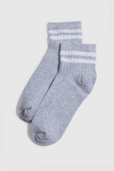 شرابات بناتي طويلة قطن - 3 قطع