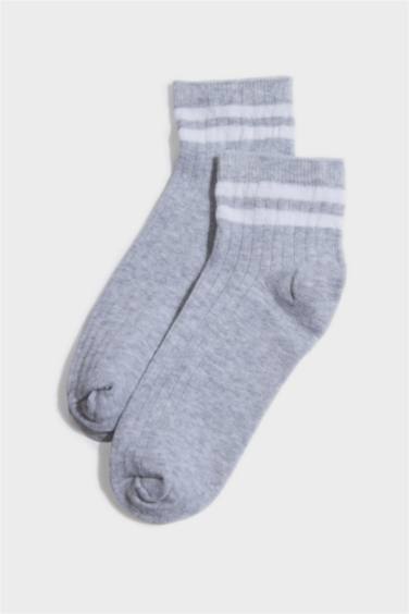 شرابات بناتي طويلة قطن - 3 قطع