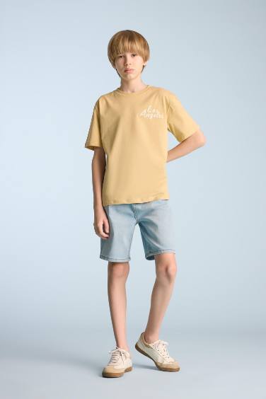 Джинсовые шорты для мальчиков