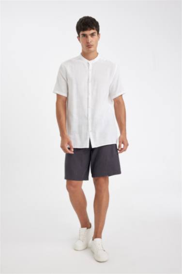 شورت برمودا قطن قصة مريحة