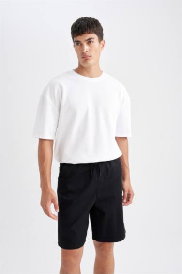 Relax Fit Cotton Bermuda