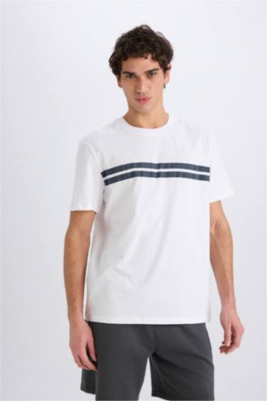 New Regular Fit Crew Neck Short Sleeve T-Shirt