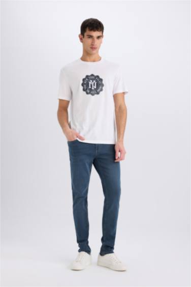 تيشيرت نص ردن قصة عادية بياخة مستديرة