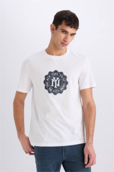 تيشيرت نص ردن قصة عادية بياخة مستديرة