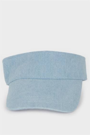 Woman Woven Visor Hat