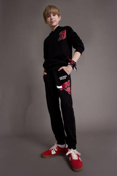 Pantalon Jogging NBA Chicago Bulls à taille élastique