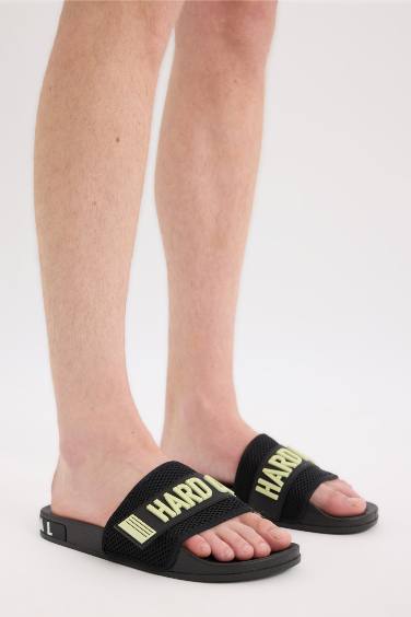 Boy Flat Sole Single Band Eva Slippers