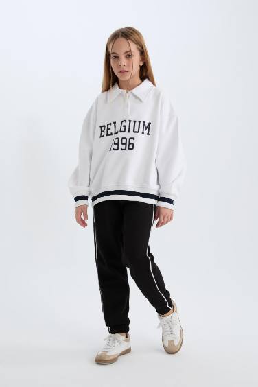 بنطلون سويت بانتس بناتي جوجر قطن