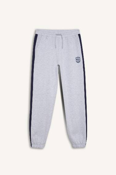 Standard Fit Slogan Trousers