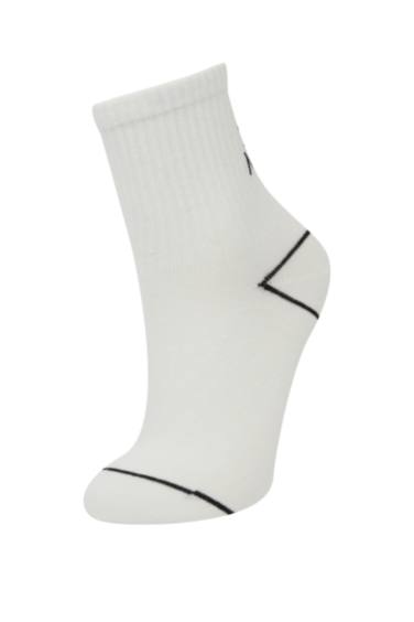 جوارب ولادي طويل قطن - 5 قطع