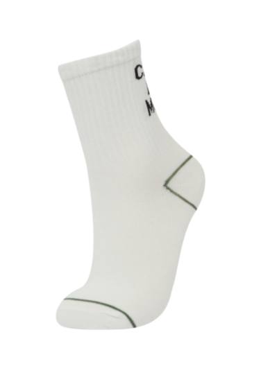 جوارب ولادي طويل قطن - 5 قطع