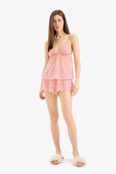 Fall in Love Regular Fit Lace Top