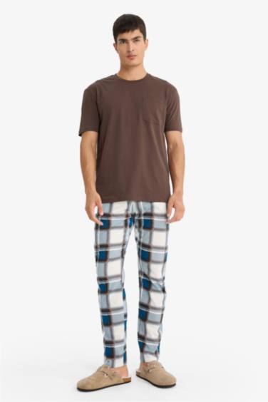 Short Sleeve Top Bottoms 2 Piece Pajama Set