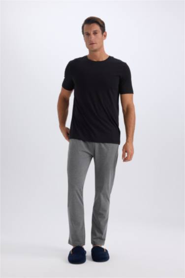 Regular Fit Cepli Pijama Altı